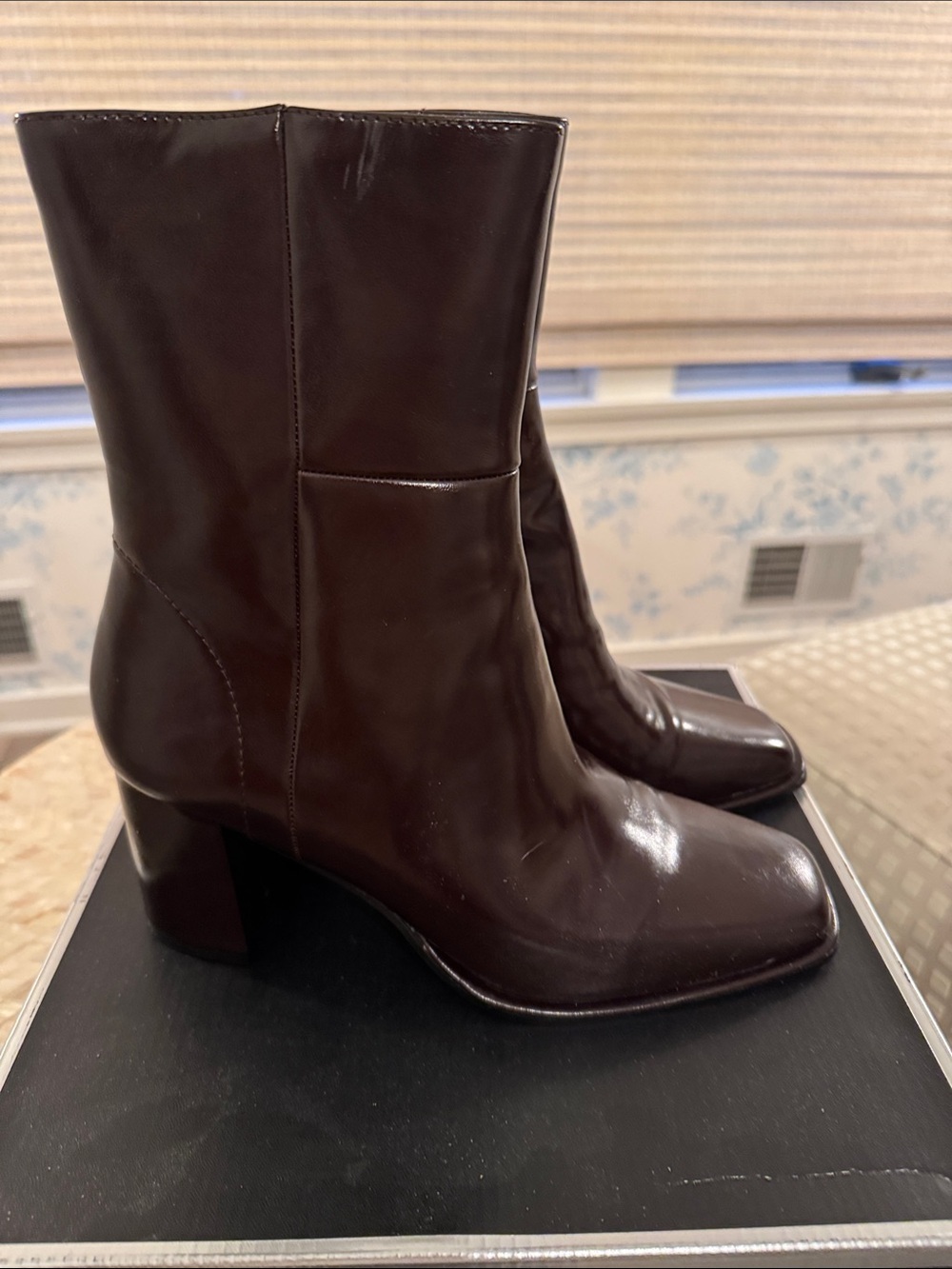 Steve Madden Monica Boots in Espresso- Size 9- worn once